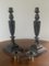 Neoclassical Style Bronze Candlesticks with Lion Heads, Set of 2 12