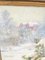 American Winter Scene, 1800s-1900s, Oil on Canvas, Image 9