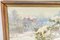American Winter Scene, 1800s-1900s, Oil on Canvas, Image 4