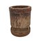 Old India Wood Pestle Pot, 1920s 1