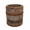 India Wood Pestle Pot, 1920s 1
