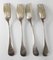 Early 20th Century French Christofle Silverplate Forks, Set of 2 7