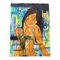 After Modigliani, Abstrakter weiblicher Akt, 1990er, Farbe auf Papier 1