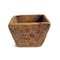 Caja medidora china vintage de madera para arroz, Imagen 2