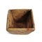 Caja medidora china vintage de madera para arroz, Imagen 3