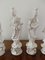 Figurines Vintage Blanc De Chine, Milieu du 20ème Siècle, Set de 4 3