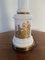 Lámpara de mesa neoclásica vintage de opalino, Imagen 3
