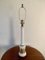Lámpara de mesa neoclásica vintage de opalino, Imagen 8