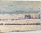 Paysage d'Hiver et Paysage de Lac, années 1800, Peinture Recto-Verso sur Panneau 3