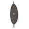 Vintage Elongated Wood Shield, Image 3