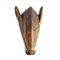 Maschera vintage in legno di maiale Chokwe, Immagine 2