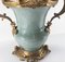 Late 20th Century Chinoiserie Celadon Green and Bronze Mounted Vase, 1997 7