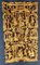 Chinesische Wandplatte aus geschnitztem vergoldetem Holz, 19. Jh. 2