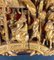 Chinesische Wandplatte aus geschnitztem vergoldetem Holz, 19. Jh. 7