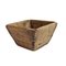 Caja medidora china vintage de madera para arroz, Imagen 4