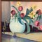 Tulips and Daffodils, Painting on Canvas, Framed 5