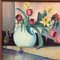 Tulips and Daffodils, Painting on Canvas, Framed, Image 5