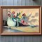 Tulipanes y narcisos, Pintura sobre lienzo, Enmarcado, Imagen 7