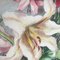 Gigli floreali, anni '50, Acquarello su cartone, Immagine 4