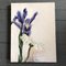 Natura morta floreale con iris, anni '90, dipinto su tela, Immagine 5