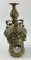 19th Century Bronze Pendant Light Fixture Candleholder, Image 6