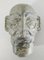 20th Century Chinese Carved Soapstone Head Figure in the style of Sanxingdui 2