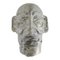 20th Century Chinese Carved Soapstone Head Figure in the style of Sanxingdui, Image 1