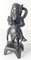 Figura de pie de bronce chino antiguo, Imagen 2
