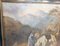 Englischer oder deutscher Künstler, Landschaft mit Mann und seinem Pferd, 1870, Öl auf Leinwand 9