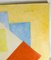Sara Harris, Geometrische abstrakte Komposition, 20. Jahrhundert, Öl auf Leinwand 5