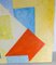 Sara Harris, Geometrische abstrakte Komposition, 20. Jahrhundert, Öl auf Leinwand 6