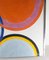 Mid-Century Modernes Geometrisches Abstraktes Gemälde mit Kreisen, 1970 4