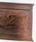 20th Century Chinese Export Chinoiserie Relief Carved Boxwood Tea Caddy Box, Image 11