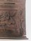 20th Century Chinese Export Chinoiserie Relief Carved Boxwood Tea Caddy Box, Image 12