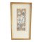 Textil chino bordado en seda del siglo XIX con hilo dorado, Imagen 1