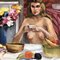 Female Nude, 1970s, Paint 2