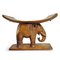 Antique Asante Ghana Elephant Stool 5