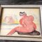 Female Nude, 1950s, Watercolor on Paper, Framed 2