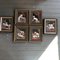 Cats Playing, 1930s, Chromolithographs, Framed, Set of 6 9