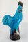 Early 20th Century Chinese Turquoise and Purple Glazed Rooster Figure 9