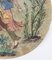 Persische polychrome Keramikplakette aus dem Nahen Osten, frühes 20. Jh 5