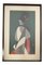 Kiyoshi Saitō, figuras japonesas, años 50, grabado en madera, enmarcado, Imagen 1