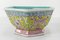 Early 20th Century Chinese Pink and Yellow Straits Porcelain Bowl 4