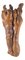 Mid-Century Naturalistic Cypress Rootwood Knee Decorative Sculpture, 1970s, Image 1