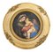 Early 20th Century Painted Perlin Porcelain Plaque attributed to Raphaels Madonna Della Sedia 1