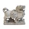 Grey Stone Lion Statue 6