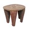 Vintage Painted Nupe Stool 3