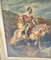 Orientalist Tribal Figure on Horseback, 1800s, Oil on Canvas, Framed, Image 6