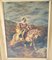 Orientalist Tribal Figure on Horseback, 1800s, Oil on Canvas, Framed, Image 2