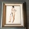 Nudi femminili, acquerelli, anni '70, set di 2, Immagine 3